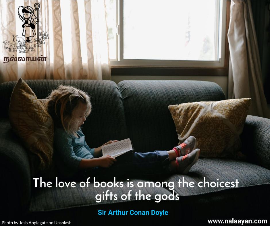 Sir Arthur Conan Doyle on the love for Books