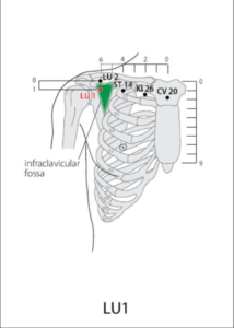 LU 1 Acupuncture Point - Acupuncture Point Locations Review