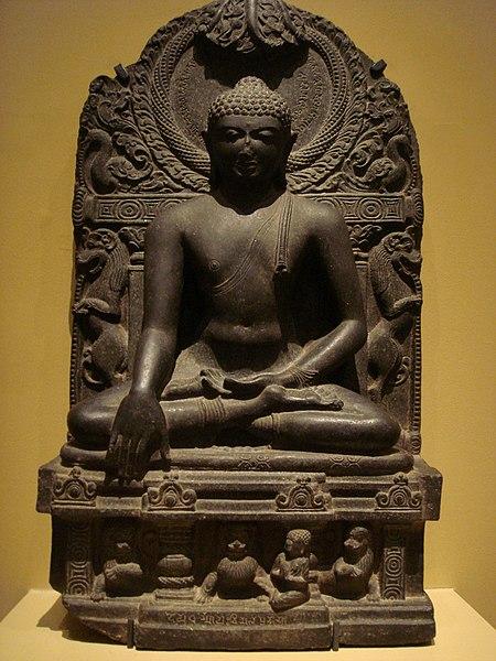Mudra Posture depicted in Buddha Statue