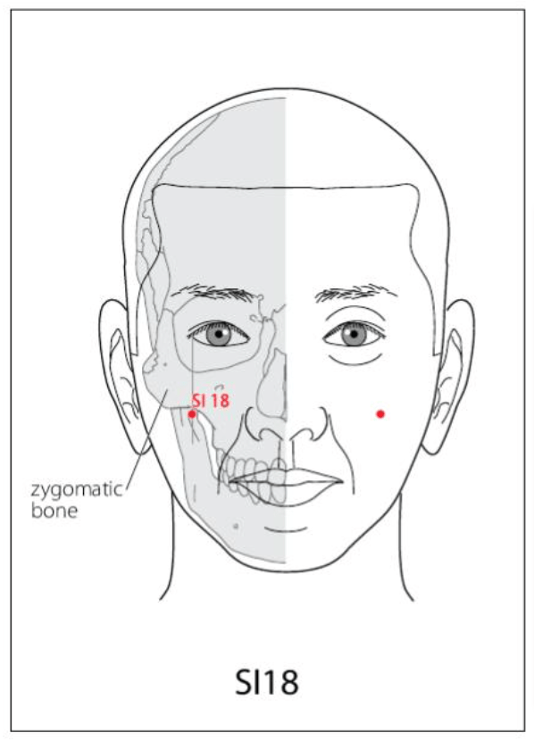 SI 18 Acupuncture Point