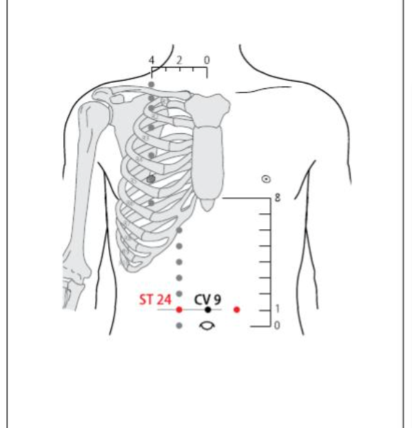 ST 24 Acupuncture Point